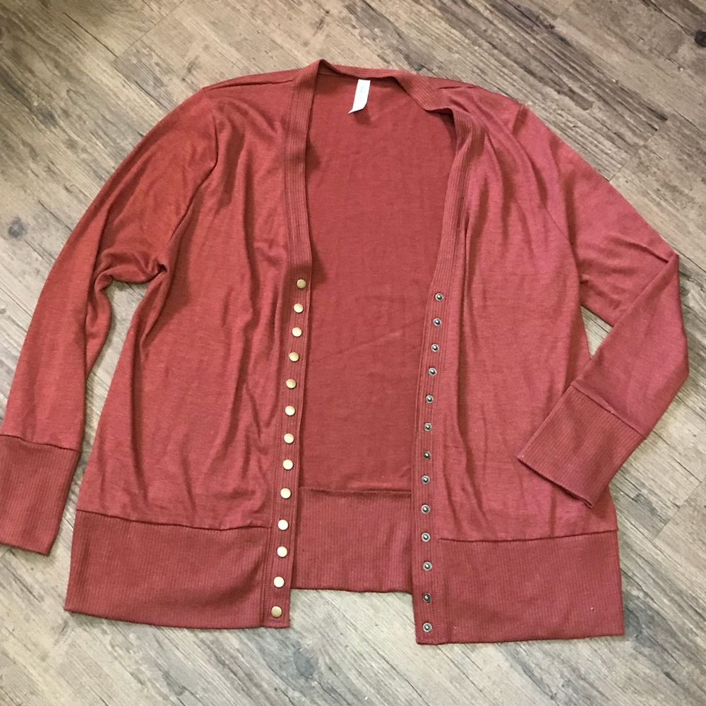 Snap button cardigan